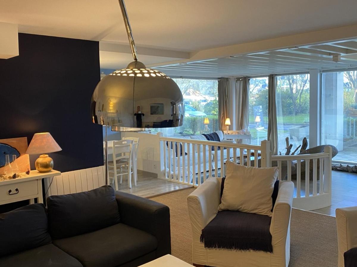 Grand Duplex En Front De Mer Avec 3 Chambres, Animaux Acceptes, Equipements Complets, Cabourg - Fr-1-487-321 Ngoại thất bức ảnh